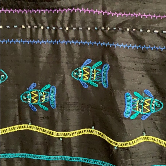 Chico’s Design Beautiful Beaded Lined Top - Picture 3 of 6